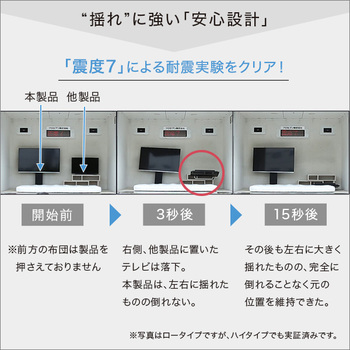 壁寄せテレビスタンドロー固定タイプロー ハイ共通サウンドバー100cm幅SET 送料無料 即日発送_8