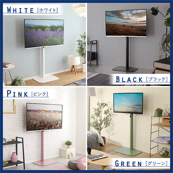 美しいフォルムの八角壁寄せテレビスタンドハイタイプOCTA-オクタ 送料無料 即日発送_2