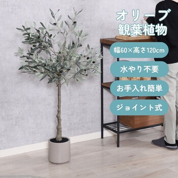 フェイクグリーン オリーブ 120cm ジョイント 送料無料