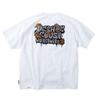 大きいサイズ DCSHOES 26SK CREW半袖Tシャツ 3L 4L 5L 6L ホワイト ラッピング可 送料無料 即日発送