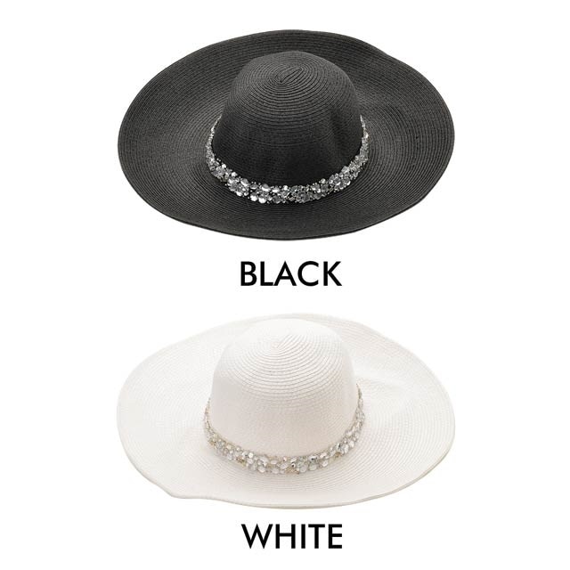 帽子 つば広 つば広女優帽 レディース ビジュー ブレード 女性用 大人 ぼうし 黒 白 Uv対策 紫外線対策 日差し対策 日焼け防止 デイジーの通販はau Pay マーケット Dazzystore 下着 ドレス毎日発送