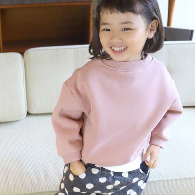 値下げ 1990 1490円 キッズ90 130 メール便不可 裏起毛クルーネックスウェットトップス 子供服 トレーナー 女の子 90cm 100cm 110の通販はau Pay マーケット Coca