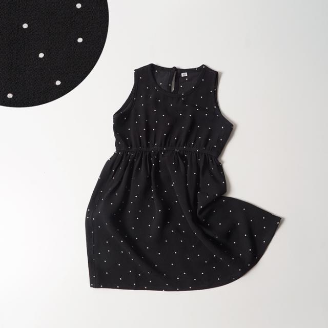キッズ メール便不可 ドット柄ノースリーブワンピース 子供服 親子 お揃い フレア 水玉 Aライン 膝丈 女の子 80cm 90cm 100cm の通販はau Pay マーケット Coca