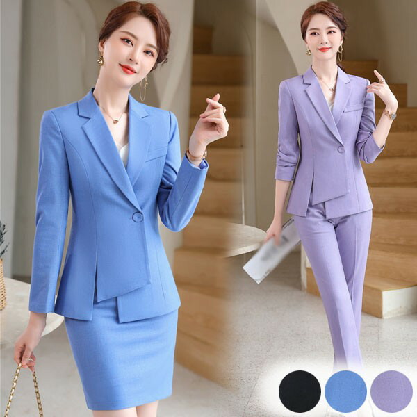 スーツ レディース 事務服 就活 就職活動 ビジネス向けのスーツと就活向けスーツレディースファッション スーツ セットアップ パンツスーツ