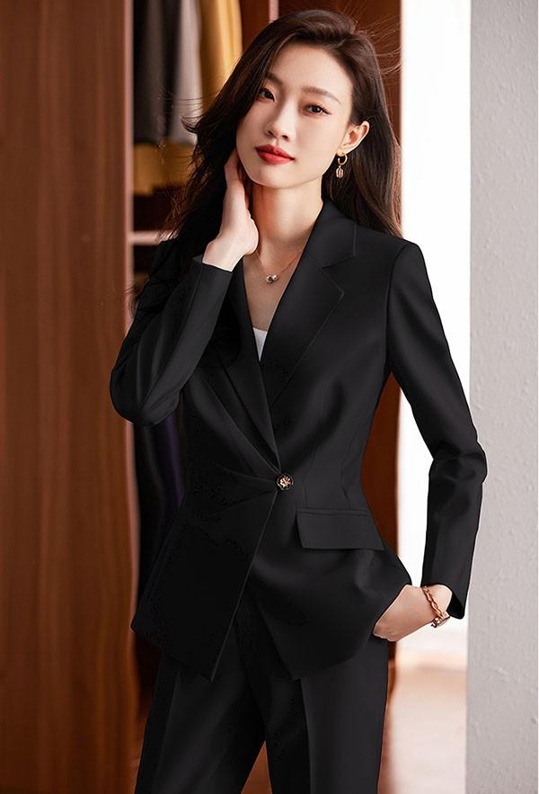 スーツ レディース 事務服 就活 就職活動 ビジネス向けのスーツと就活向けスーツレディースファッション スーツ セットアップ パンツスーツ_9