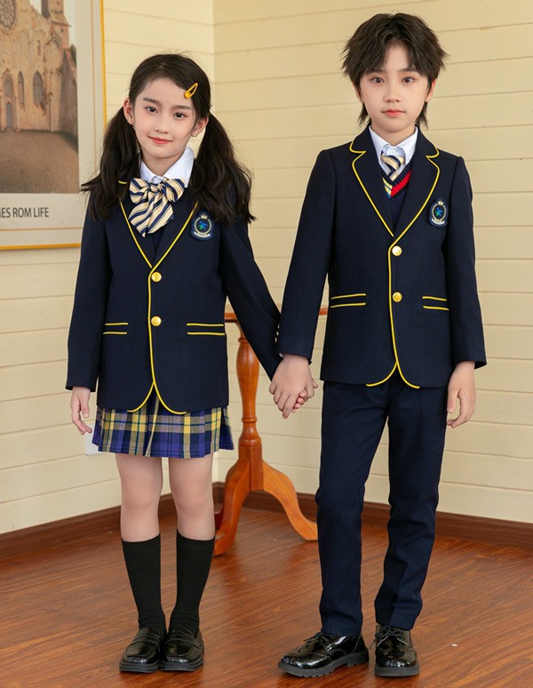 学生服 子供服 韓国風 ピアノ発表会 上下セット キッズスーツ キッズフォーマルスーツ 女の子 男の子 女児 七五三 誕生日 合唱服 団体 卒業式スーツ 入学式 入園式 卒園式_4