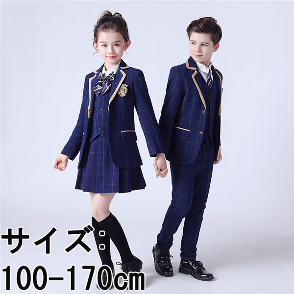卒業式 スーツ 入学式 女の子 男の子 制服 紺 ジュニアスーツ キッズ 卒業式服 フォーマル 子供スーツ カジュアル 七五三 韓国風 卒園式 入園式