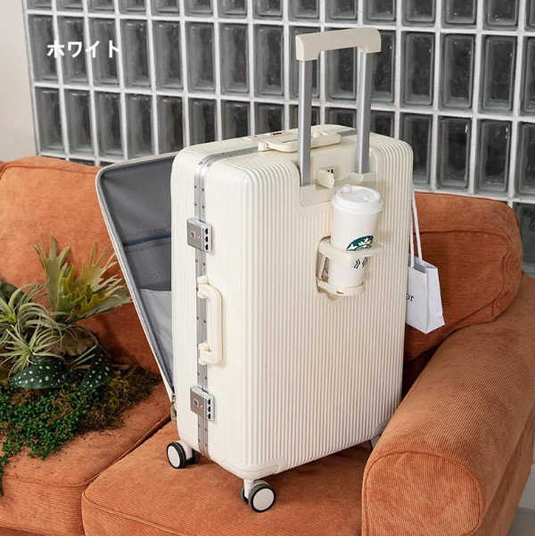 旅行バッグ 耐衝撃 はいり込む背広 商行為 好いたらしい 可愛らしい 外国で出張 水色 さくら色 格好のいい ダブルキャスター