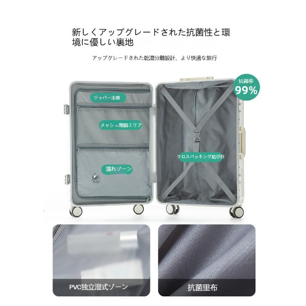 旅行バッグ 耐衝撃 はいり込む背広 商行為 好いたらしい 可愛らしい 外国で出張 水色 さくら色 格好のいい ダブルキャスター