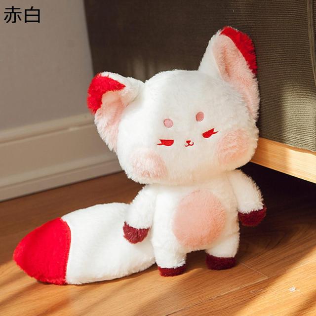 縫いぐるみ 稲荷 ぬいぐるみ 狐 抱き枕 添寝 手あそび パステル色の 途轍も無いしっぽ カワイイ 萌え萌え 論なく論なく ふわふわ モフモフ 事務所 寝台御部屋 うしろ帯 キッズ お生まれ落ちる日 生み出すこと御祝い クリス