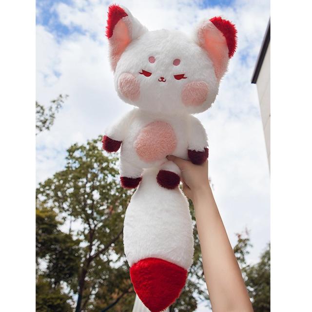 縫いぐるみ 稲荷 ぬいぐるみ 狐 抱き枕 添寝 手あそび パステル色の 途轍も無いしっぽ カワイイ 萌え萌え 論なく論なく ふわふわ モフモフ 事務所 寝台御部屋 うしろ帯 キッズ お生まれ落ちる日 生み出すこと御祝い クリス