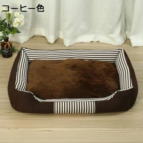 あったか ペットベッド スクエア型 犬猫用 暖かいふわふわベッドペット ペットグッズ 犬用品 ベッド マット 寝具 その他 6,791円