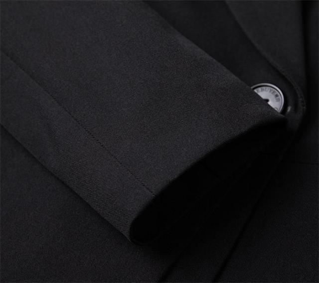 パンツスーツ スーツ レディース セットアップ ワイドパンツ ワイド キレイめ 上下セット 2点セット ママスーツ セレモニースーツ フォーマルスーツ ビジネススーツ ゆったり 黒 杏色 パンツセット_9