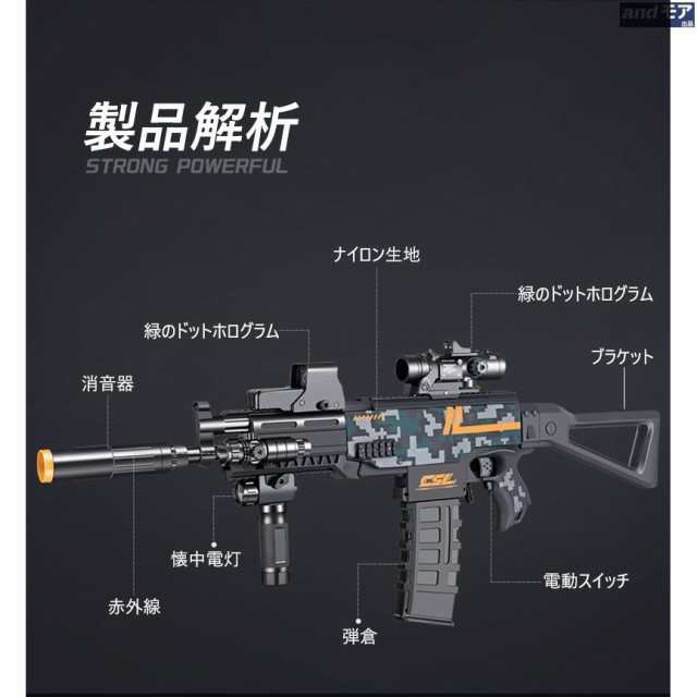 クリスマスプレゼント 電動 ナーフ弾対応 子供 連射 弾 M416 銃