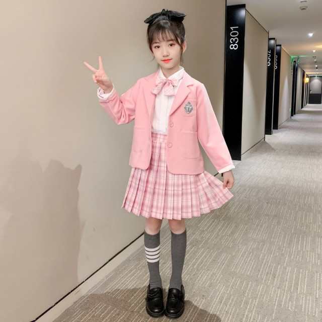 入学式 子供服 女 おしゃれ 女の子 服 ブランド 小学校 女子 スーツ 110 170cm ピンク 入学式スーツ フォーマル 卒園式 の通販はau Pay マーケット ボーダーライン