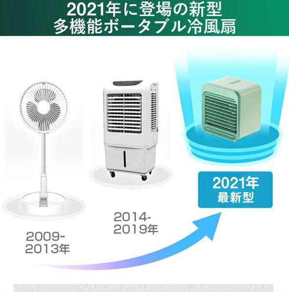 冷風扇 冷風機 小型 扇風機 ミニ冷風扇 ミニクーラー 加湿器 加湿機能 