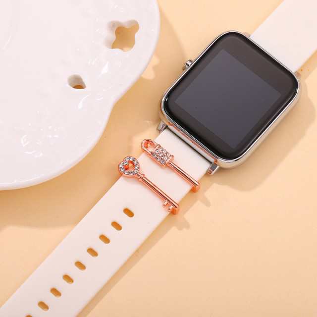 スマートウォッチアクセサリー AppleWatch用バンドチャーム 単品 1個