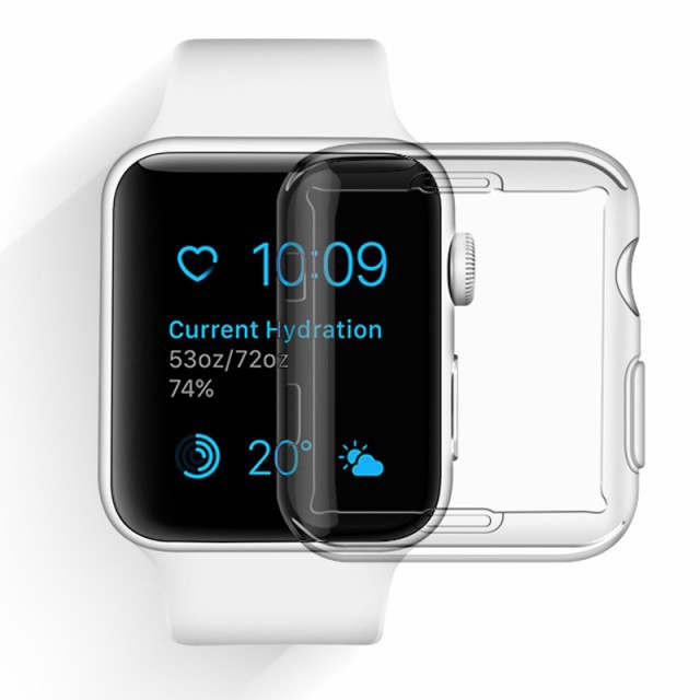 アップルウォッチカバー Apple Watch 保護ケース フェイスカバー 透明 ...