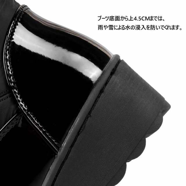 ダウンブーツ スノーブーツ ロング レディース スノーシューズ ロング ブーツ 長靴 雪 雪用 ウインターブーツ キャンプ フェス ガーデニング 防水 防滑 撥水 防寒シューズ 防寒靴 ダウン ボア ブラック ブルー 送料無料 敬老の日 プレゼントの通販は