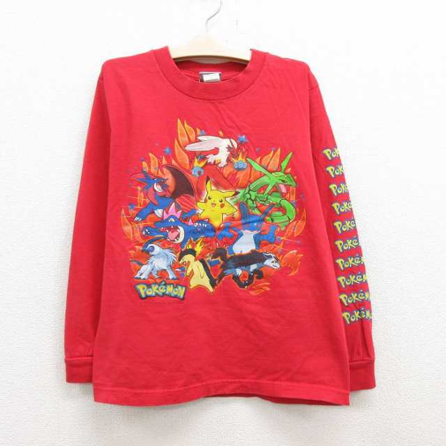 古着 長袖 ビンテージ Tシャツ キッズ ボーイズ 子供服 00年代 00s アニメ ゲーム ニンテンドー ポケットモンスター ポケモン 中古 古着の通販はau Pay マーケット 古着屋rushout