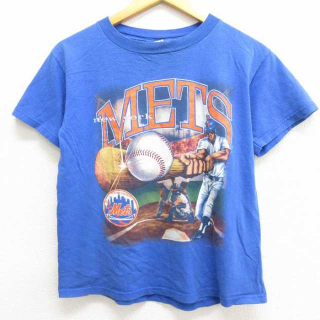 古着 半袖 ビンテージ Tシャツ キッズ ボーイズ 子供服 90年代 90s MLB