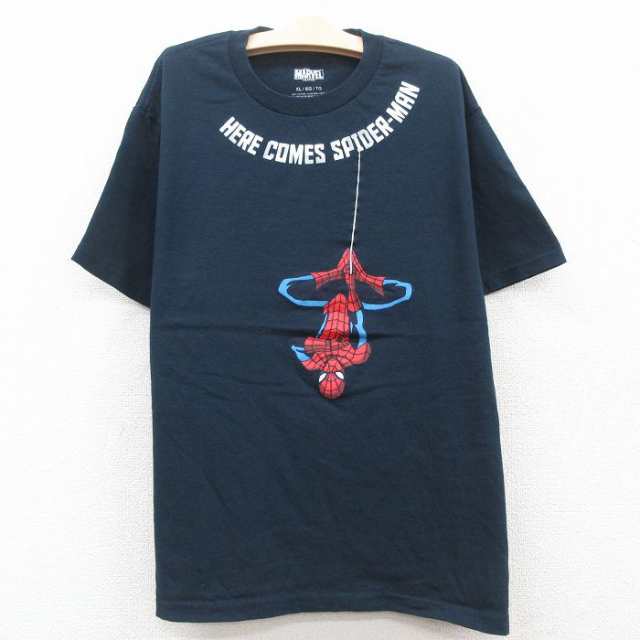 古着 半袖 Tシャツ キッズ ボーイズ 子供服 マーベル スパイダーマン