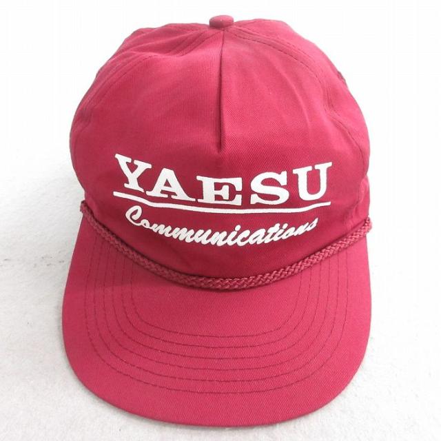 中古 キャップ 90年代 90s YAESU コットン エンジ 中古 古着