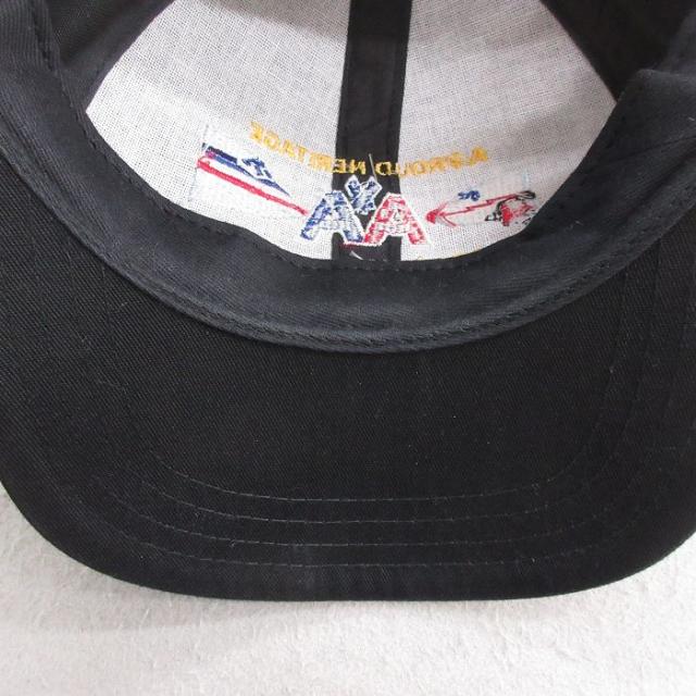 中古 キャップ 00年代 00s AIRCRAFT BOEING 刺繍 黒 ブラック 中古 古着 ニット帽