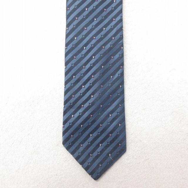中古 ネクタイ 90年代 90s USA製 紺 ネイビー 中古 古着