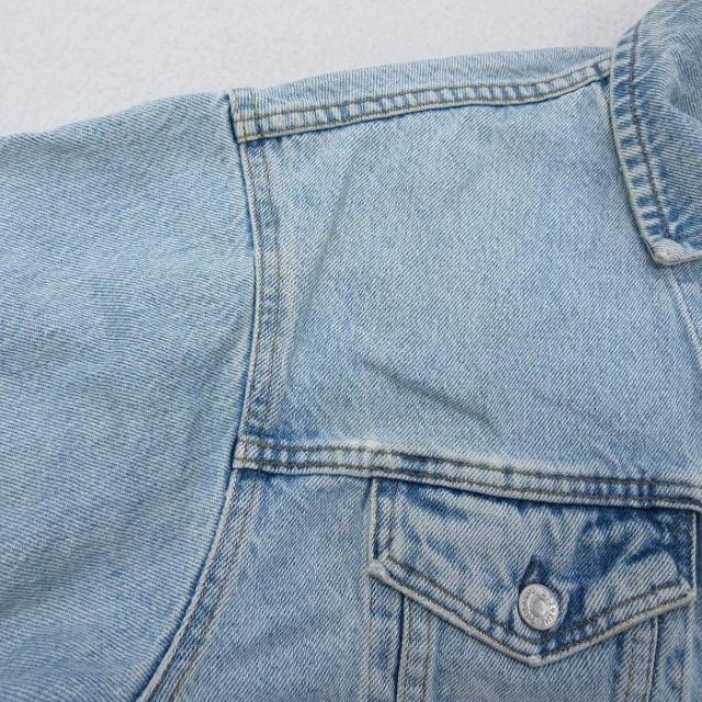 古着 ギャップ GAP 長袖 ジージャン メンズ 90年代 90s コットン USA製 紺 ネイビー デニム Lサイズ 中古 アウター Gジャン ジ 中古 古着_5