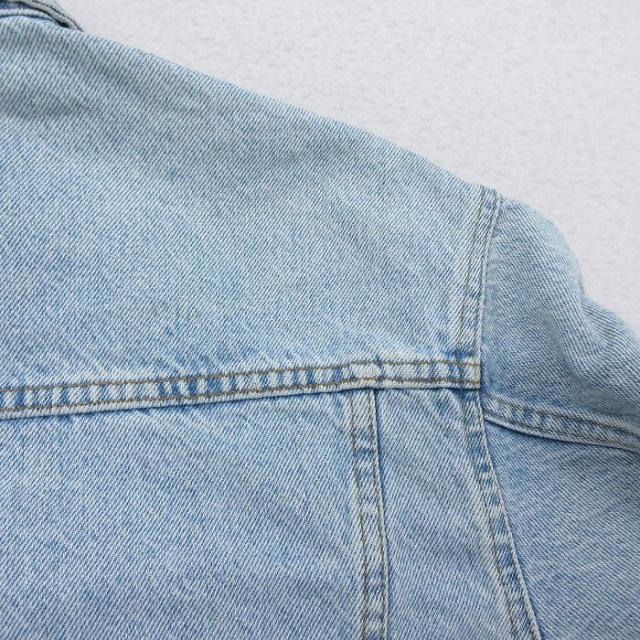古着 ギャップ GAP 長袖 ジージャン メンズ 90年代 90s コットン USA製 紺 ネイビー デニム Lサイズ 中古 アウター Gジャン ジ 中古 古着_7