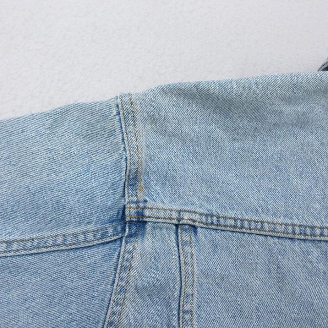 古着 ギャップ GAP 長袖 ジージャン メンズ 90年代 90s コットン USA製 紺 ネイビー デニム Lサイズ 中古 アウター Gジャン ジ 中古 古着_8
