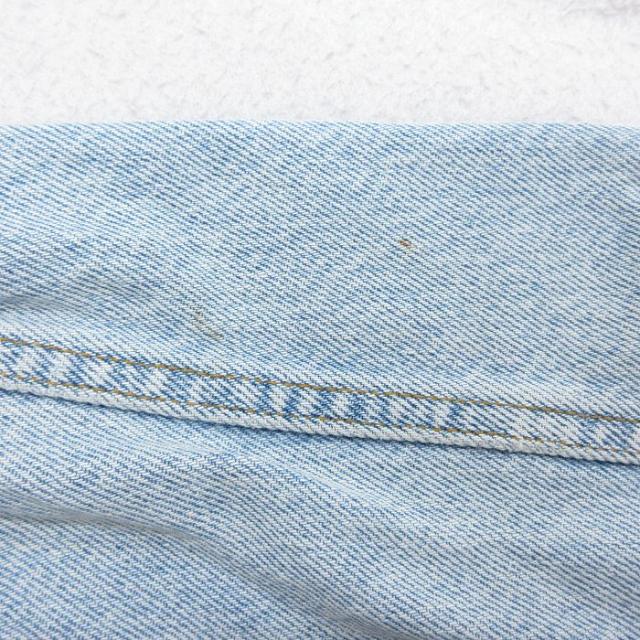 古着 ギャップ GAP 長袖 ジージャン メンズ 90年代 90s コットン USA製 紺 ネイビー デニム Lサイズ 中古 アウター Gジャン ジ 中古 古着_9