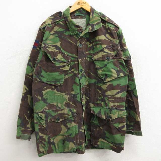 古着 長袖 ミリタリー ジャケット メンズ 90年代 90s イギリス軍