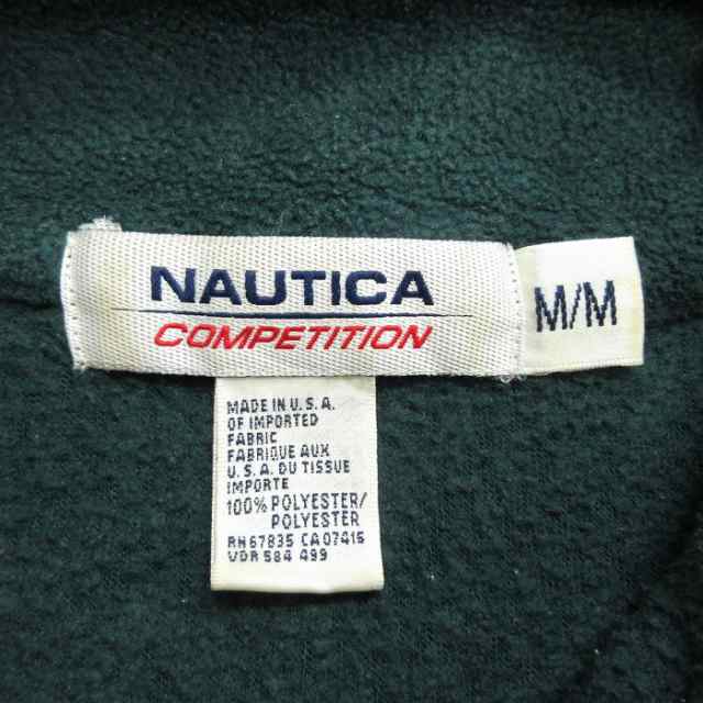 古着 ノーティカ NAUTICA 長袖 ブランド ハーフジップ フリース