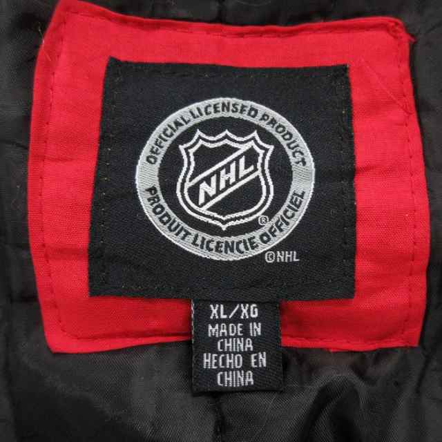 古着 長袖 ジャケット パーカー メンズ NHL シカゴブラックホークス 