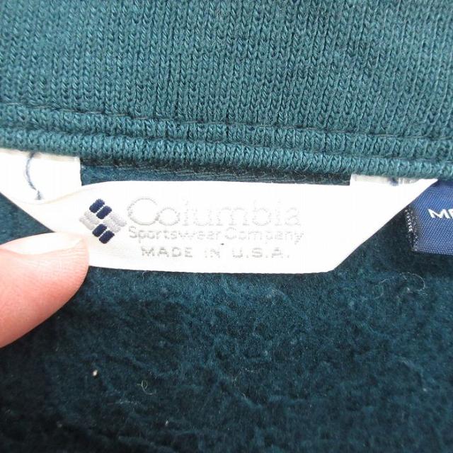 古着 コロンビア COLUMBIA 長袖 フリース ジャケット メンズ 90年代 90s USA製 緑系他 グリーン spe Lサイズ 中古 アウター 中古 古着_4