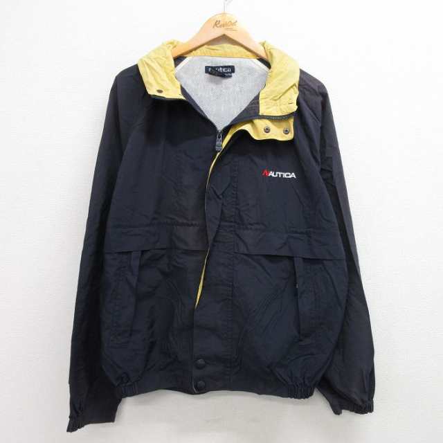 90年代 patagonia シェルジャケット【M】 ネイビー 紺色 メンズ