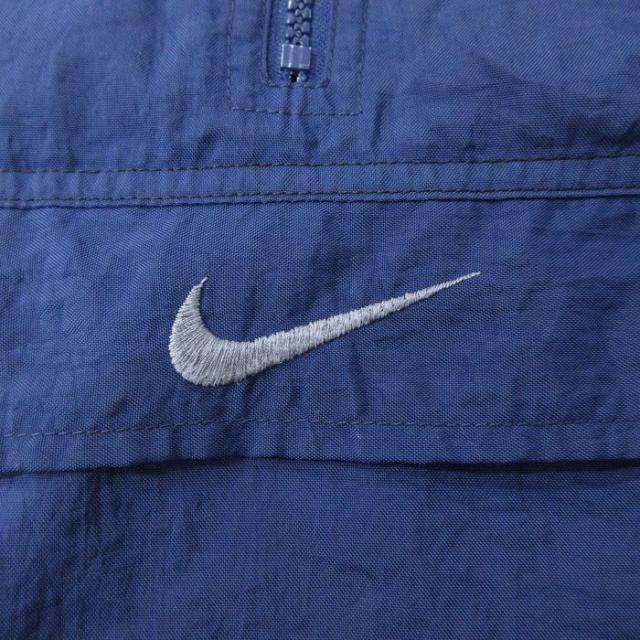 古着 ナイキ NIKE 長袖 ナイロン ジャケット アノラック パーカー メンズ 90年代 90s ワンポイントロゴ センターウォッシュ 大 中古 古着_2