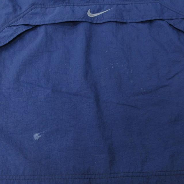 古着 ナイキ NIKE 長袖 ナイロン ジャケット アノラック パーカー メンズ 90年代 90s ワンポイントロゴ センターウォッシュ 大 中古 古着_6