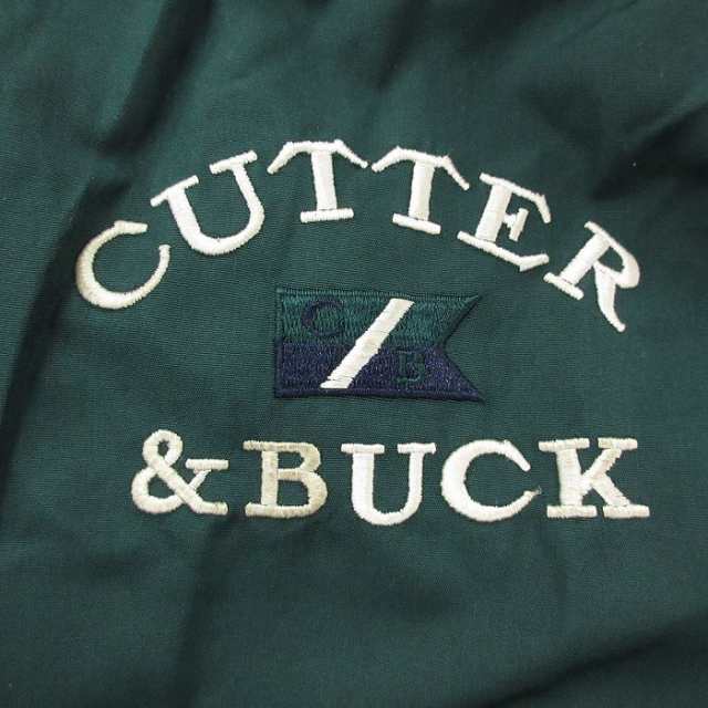 古着 長袖 ハーフジップ トップス メンズ CUTTER&BUCK 刺繍 大きい