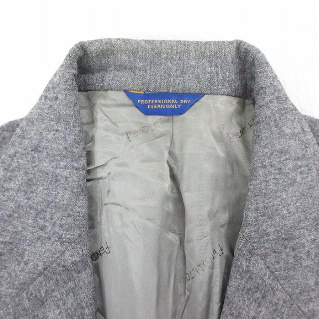 古着 ペンドルトン PENDLETON 長袖 テーラード ジャケット メンズ 80年代 80s USA製 グレー Lサイズ 中古 アウター 中古 古着_6