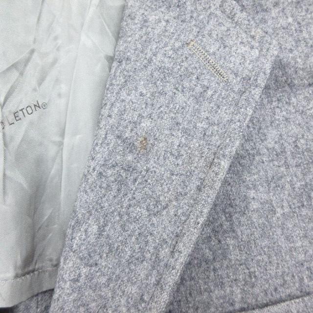 古着 ペンドルトン PENDLETON 長袖 テーラード ジャケット メンズ 80年代 80s USA製 グレー Lサイズ 中古 アウター 中古 古着_7