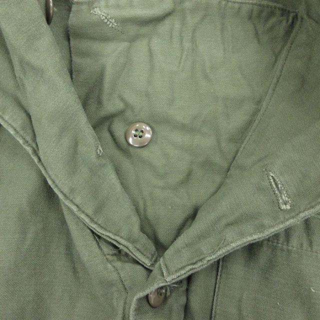 古着 長袖 ミリタリー ベイカー ツナギ メンズ 80年代 80s コットン