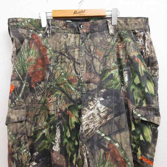 MOSSY OAK リアルツリー カーゴパンツ 迷彩 古着 W35~W38