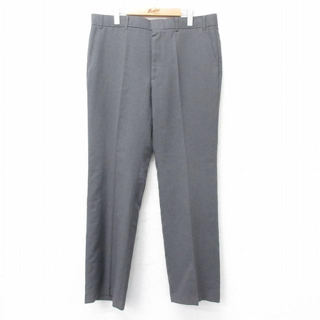 古着 リーバイス Levis アクション スラックス パンツ メンズ 80年代 80s タロン グレー W37 中古 ボトムス ロング 中古 古着の通販はスラックス