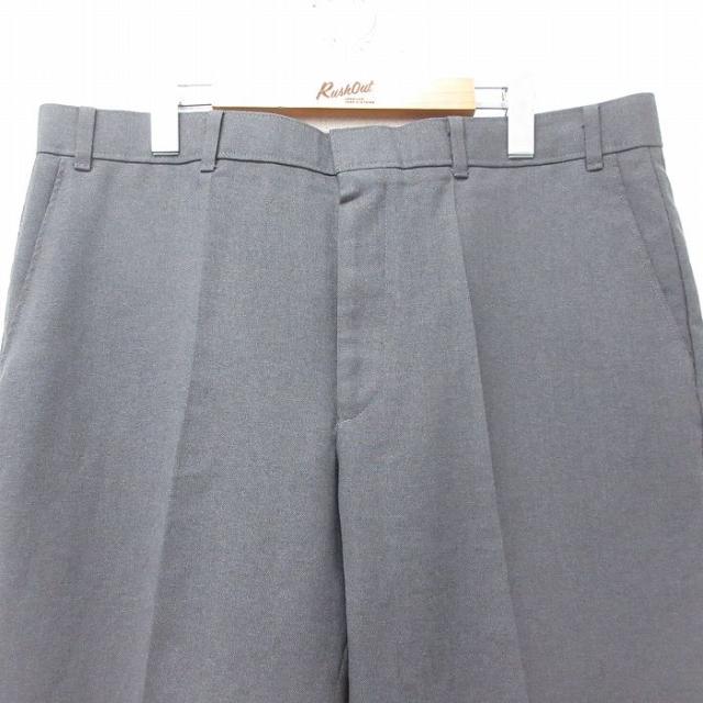 古着 リーバイス Levis アクション スラックス パンツ メンズ 80年代 80s タロン グレー W37 中古 ボトムス ロング 中古 古着の通販は