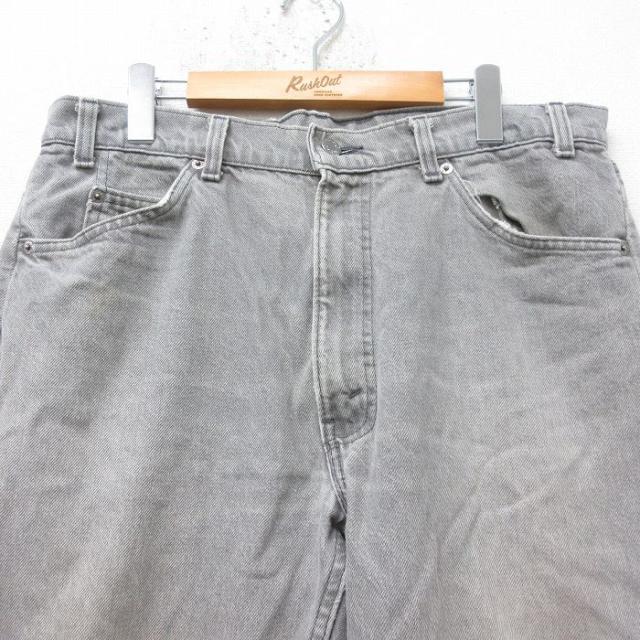 古着 リーバイス Levis ジーンズ メンズ 90年代 90s グレー デニム W36 中古 ボトムス ジーパン Gパン ロング パンツ 中古 古着_1