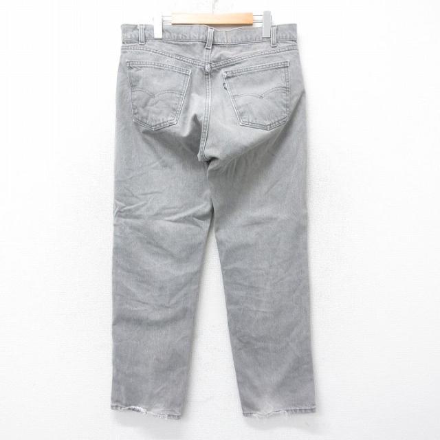 古着 リーバイス Levis ジーンズ メンズ 90年代 90s グレー デニム W36 中古 ボトムス ジーパン Gパン ロング パンツ 中古 古着_2