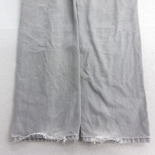 古着 リーバイス Levis ジーンズ メンズ 90年代 90s グレー デニム W36 中古 ボトムス ジーパン Gパン ロング パンツ 中古 古着_9